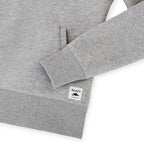 Roots73 Paddlecreek Sueded Fleece Quarter Zip for Women Transfer - Grey Mix - Detail