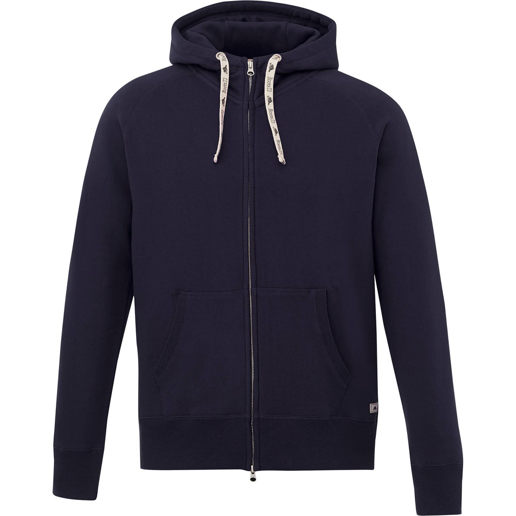 Roots73 Riverside Full Zip Fleece Hoodie for Men Transfer - Atlantic Navy - Front