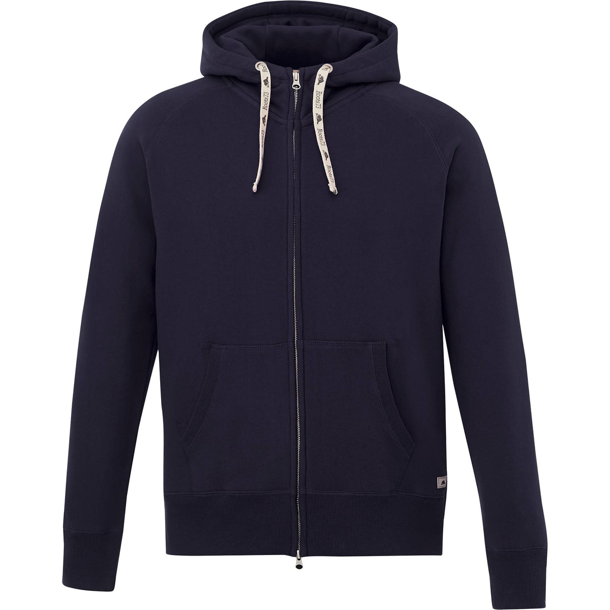 Roots73 Riverside Full Zip Fleece Hoodie for Men Transfer - Atlantic Navy - Front