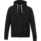 Roots73 Riverside Full Zip Fleece Hoodie for Men Transfer - Black - Front