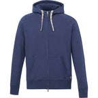 Roots73 Riverside Full Zip Fleece Hoodie for Men Transfer - Indigo Blue - Front