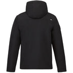 Roots73 Rockglen Sherpa Lined Waterproof Jacket for Men Debossing - Black - Back