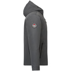 Roots73 Rockglen Sherpa Lined Waterproof Jacket for Men Debossing - Charcoal - Right Side