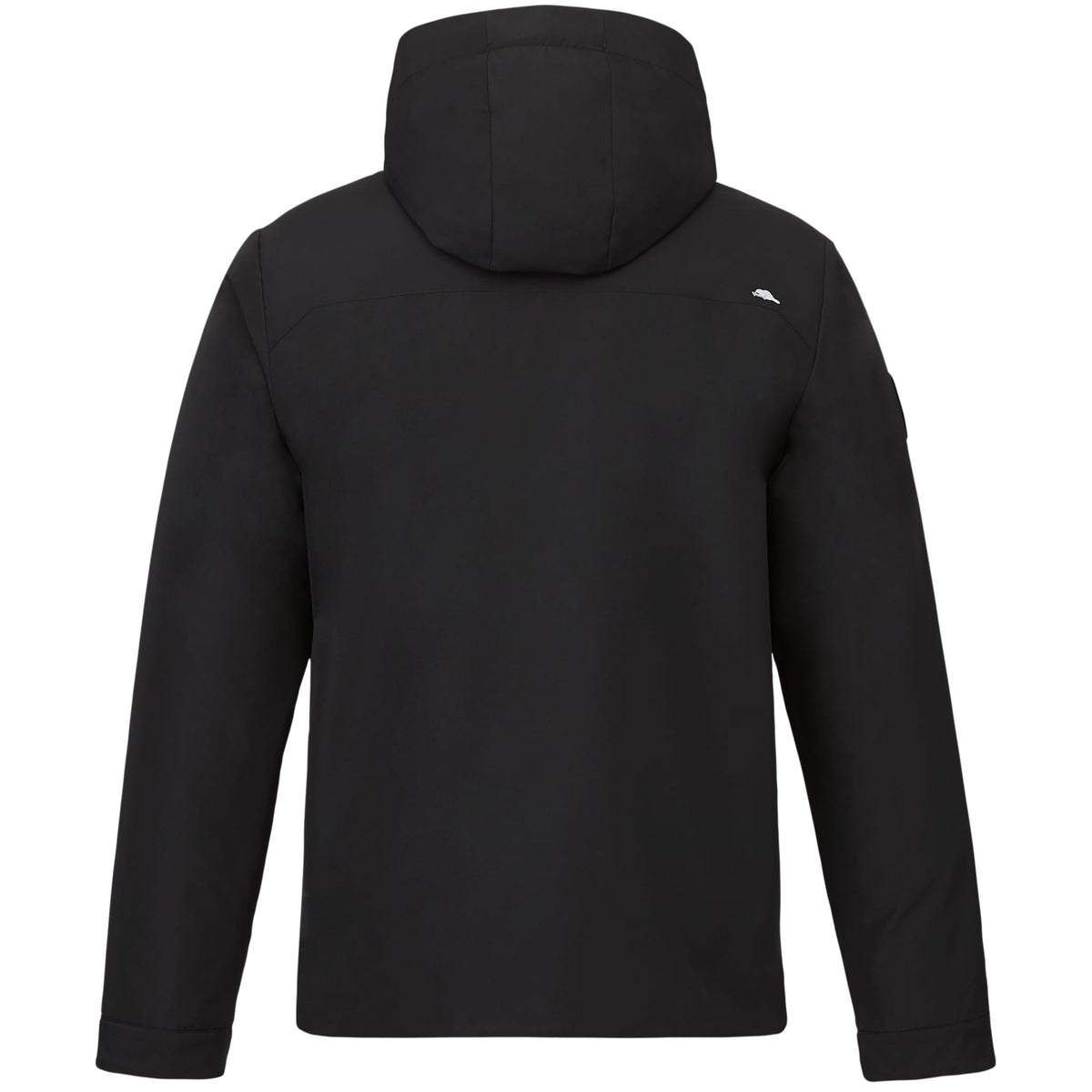Roots73 Rockglen Sherpa Lined Waterproof Jacket for Men Transfer - Black - Back