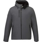 Roots73 Rockglen Sherpa Lined Waterproof Jacket for Men Transfer - Charcoal - Front
