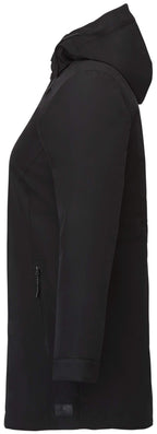 Roots73 Rockglen Sherpa Lined Waterproof Jacket for Women Embroidery - Black - Left Side