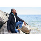 Roots73 Rockglen Sherpa Lined Waterproof Jacket for Women Transfer - Black - On Model