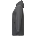 Roots73 Rockglen Sherpa Lined Waterproof Jacket for Women Transfer - Charcoal - Left Side