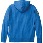 Roots73 Sandylake French Terry Full Zip Hoodie for Men Transfer - Baltic Blue Heather - Flat