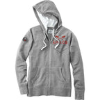 Roots73 Sandylake French Terry Full Zip Hoodie for Women Transfer - Grey Mix - Flat