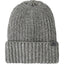 Roots73 Shelty Chunky Knit Cuff Beanie Embroidery - Grey Mix - Front