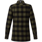 Roots73 Sprucelake Plaid Flannel Shirt for Women Transfer - Loden/Black - Back