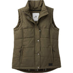 Roots73 Traillake Quilted Insulated Vest for Women Transfer - Loden - Front Flat