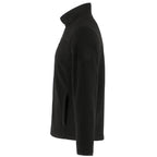 Roots73 Westville Recycled Microfleece Full Zip Jacket for Men Laser Engraving - Black - Left Side