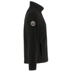 Roots73 Westville Recycled Microfleece Full Zip Jacket for Men Laser Engraving - Black - Right Side