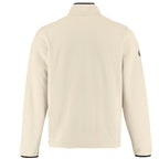 Roots73 Westville Recycled Microfleece Full Zip Jacket for Men Laser Engraving - Oatmeal - Back