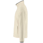 Roots73 Westville Recycled Microfleece Full Zip Jacket for Men Laser Engraving - Oatmeal - Left Side
