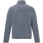 Roots73 Westville Recycled Microfleece Pullover for Men Embroidery - Denim Mix - Back