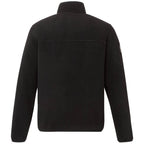 Roots73 Westville Recycled Microfleece Pullover for Men Laser Engraving - Black - Back