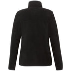 Roots73 Westville Recycled Microfleece Pullover for Women Laser Engraving - Black - Back