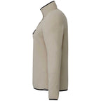 Roots73 Westville Recycled Microfleece Pullover for Women Laser Engraving - Oatmeal - Left Side