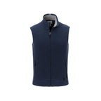 Roots73 Willowbeach Microfleece Vest for Men Embroidery - Atlantic Navy - Front Flat