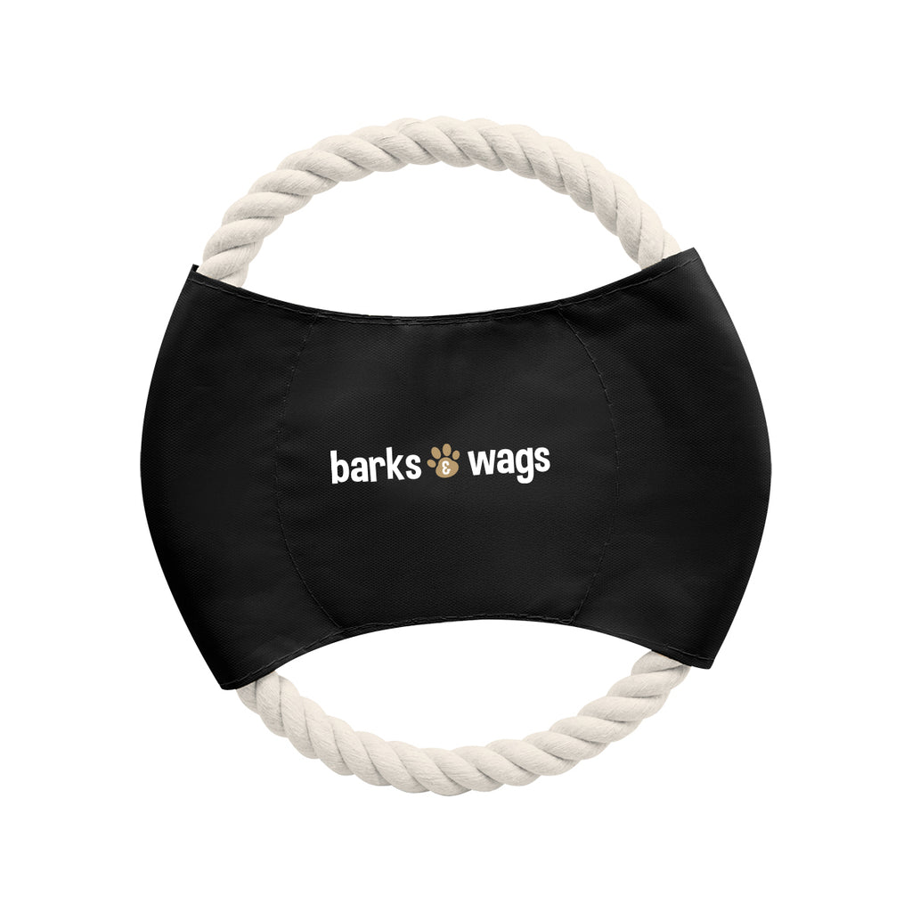 Rope Disc Toy for Pets - Black - Colorbrite