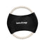 Rope Disc Toy for Pets - Black - Silk Screen