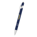 Roslin Incline Stylus Pen in Recycled ABS, Blue Ink - Full Color