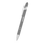 Roslin Incline Stylus Pen in Recycled ABS - Gray - Silk Screen