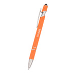 Roslin Incline Stylus Pen in Recycled ABS - Orange - Silk Screen