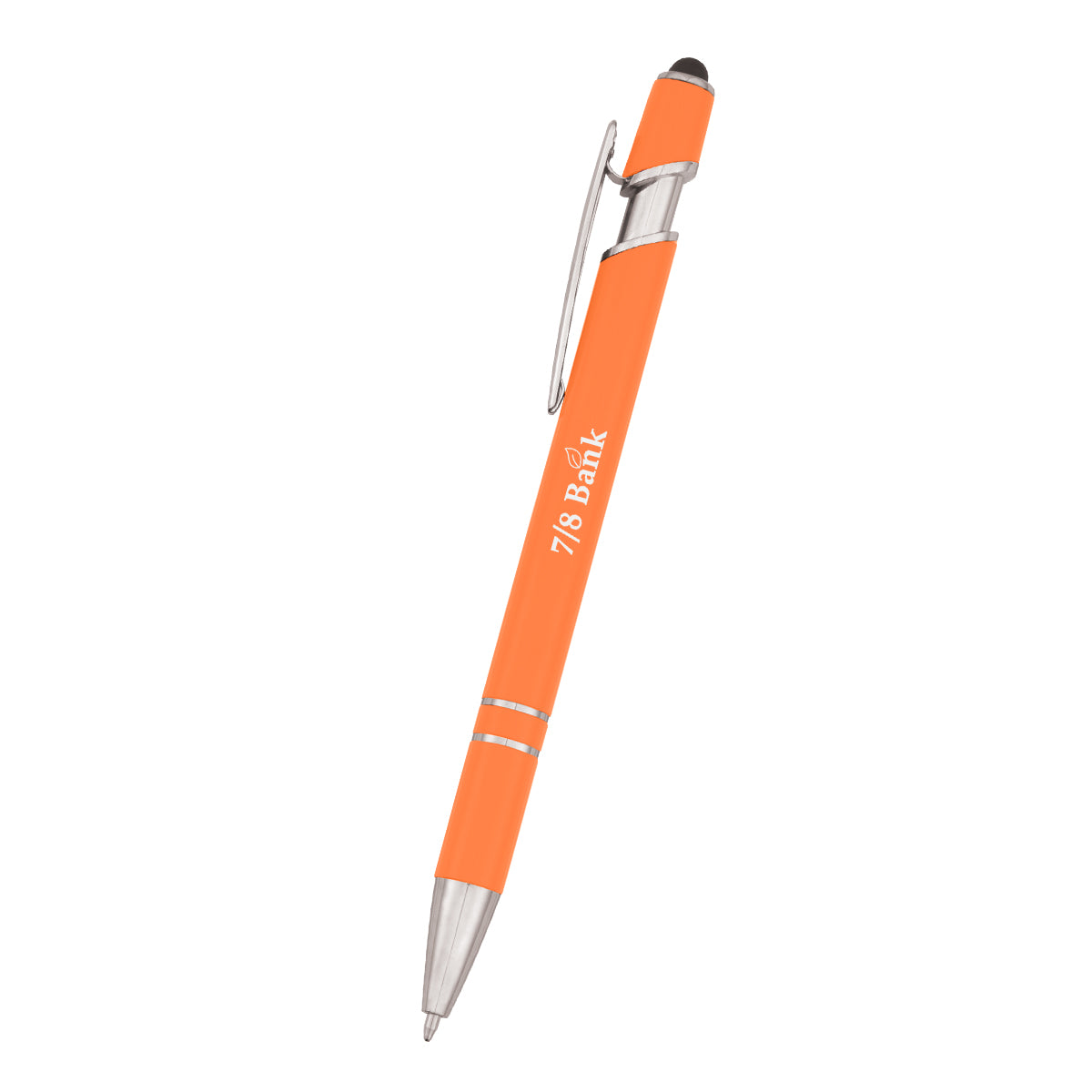 Roslin Incline Stylus Pen in Recycled ABS - Orange - Silk Screen