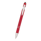 Roslin Incline Stylus Pen in Recycled ABS - Red - Front