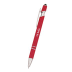 Roslin Incline Stylus Pen in Recycled ABS - Red - Silk Screen