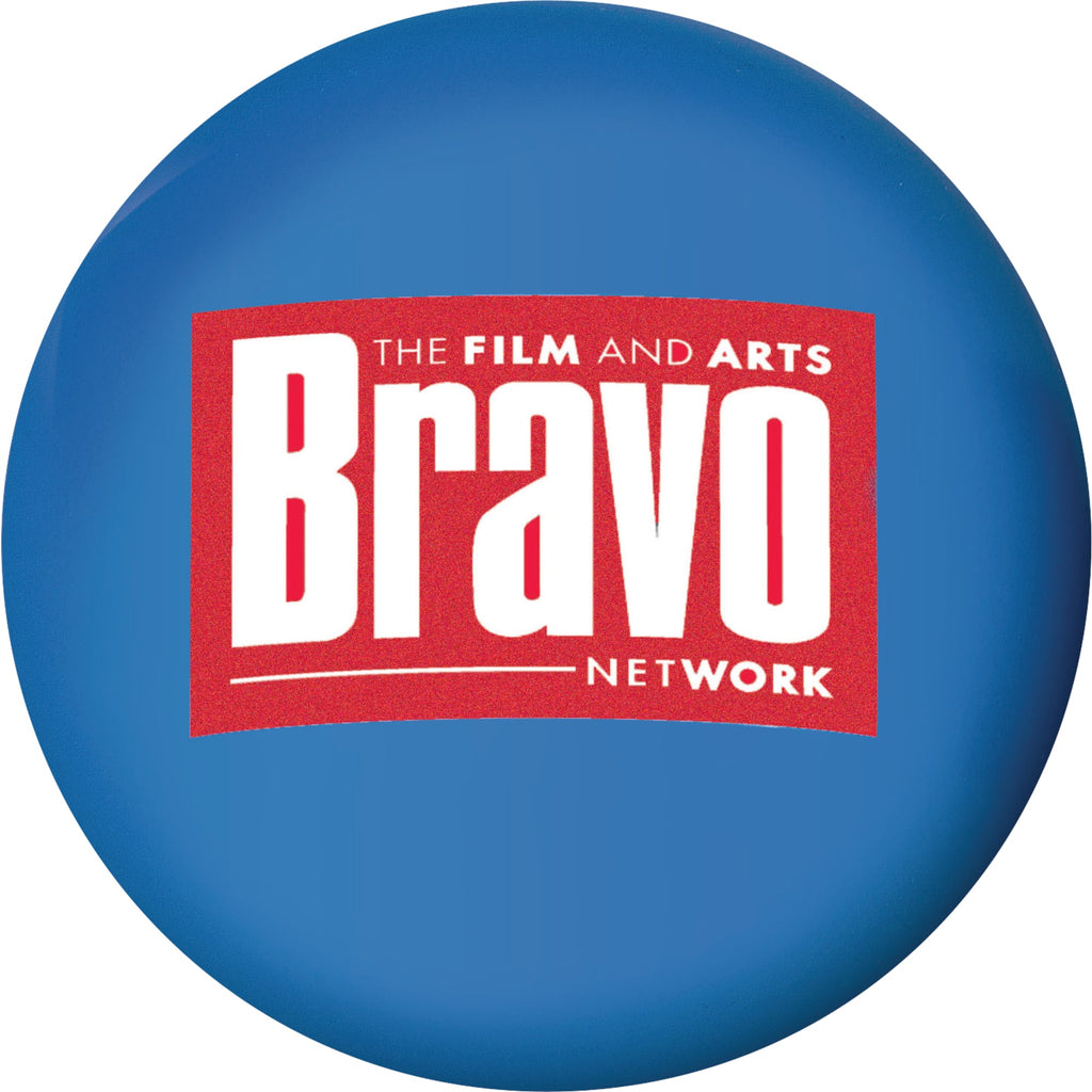 Round Foam Stress Reliever - Blue - Front