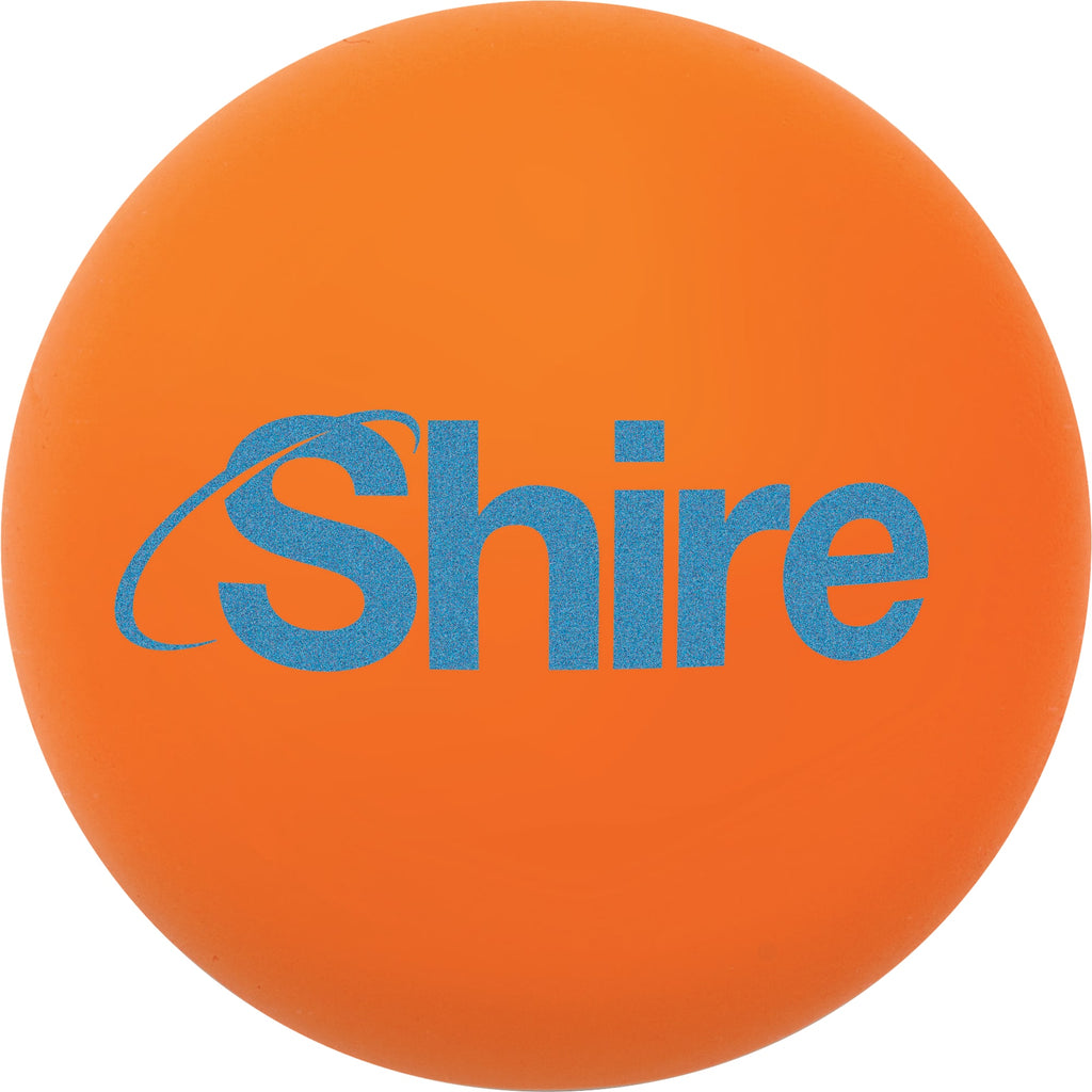 Round Foam Stress Reliever - Orange - Front