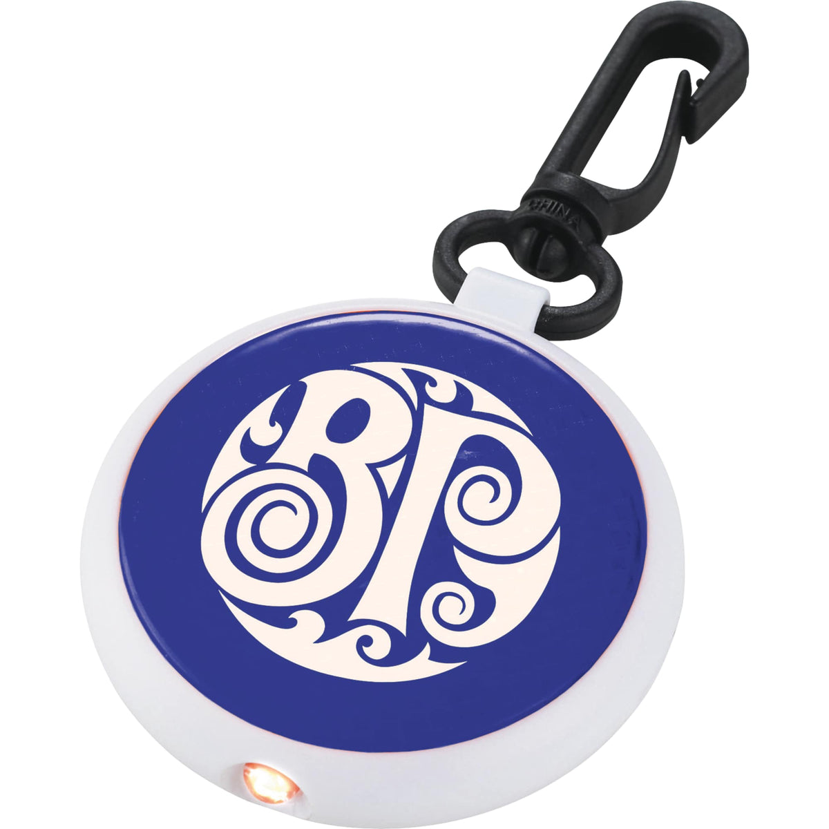 Round Reflector Key Light with Swivel Hook Full Color - TrRoyalBlue - Front