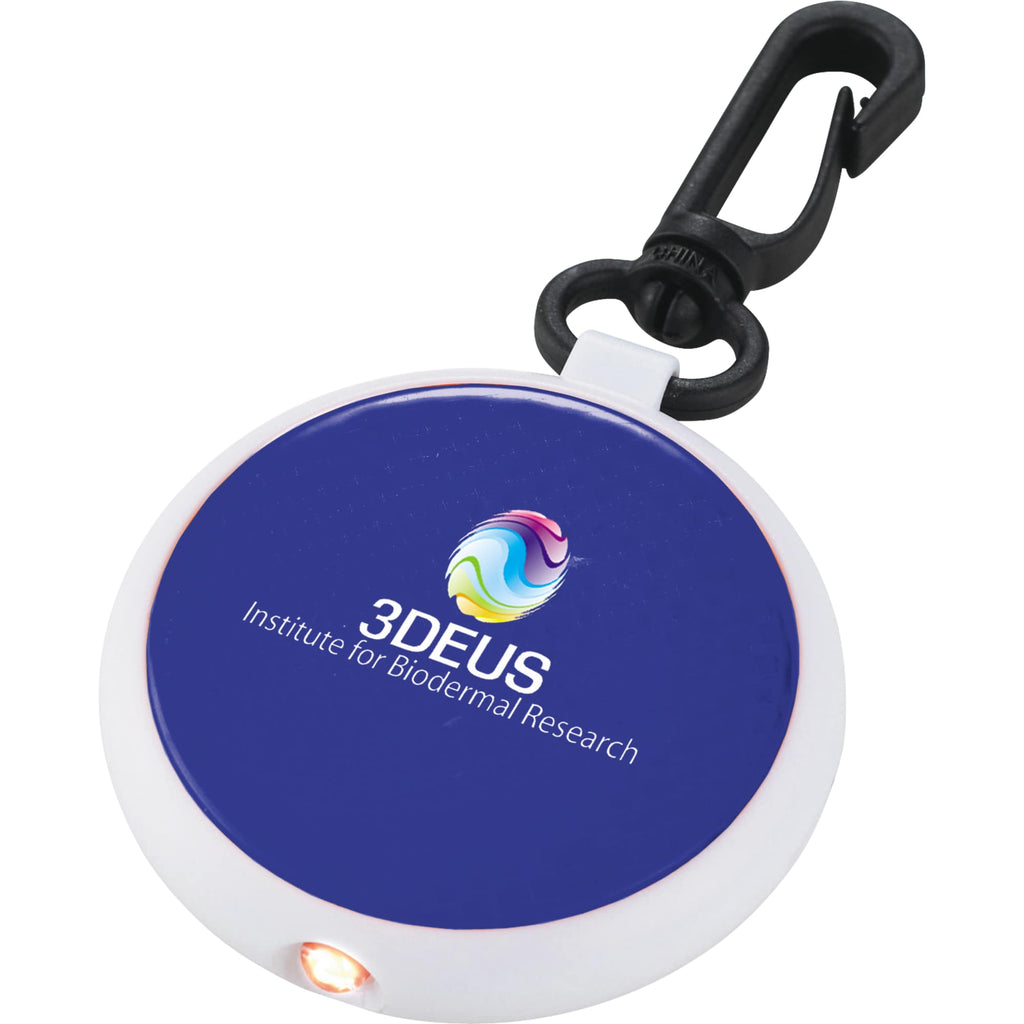 Round Reflector Key Light with Swivel Hook Full Color - TrRoyalBlue - Photo