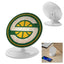 Round Wireless Charger and Stand, 10W Full Color - White - Full Color