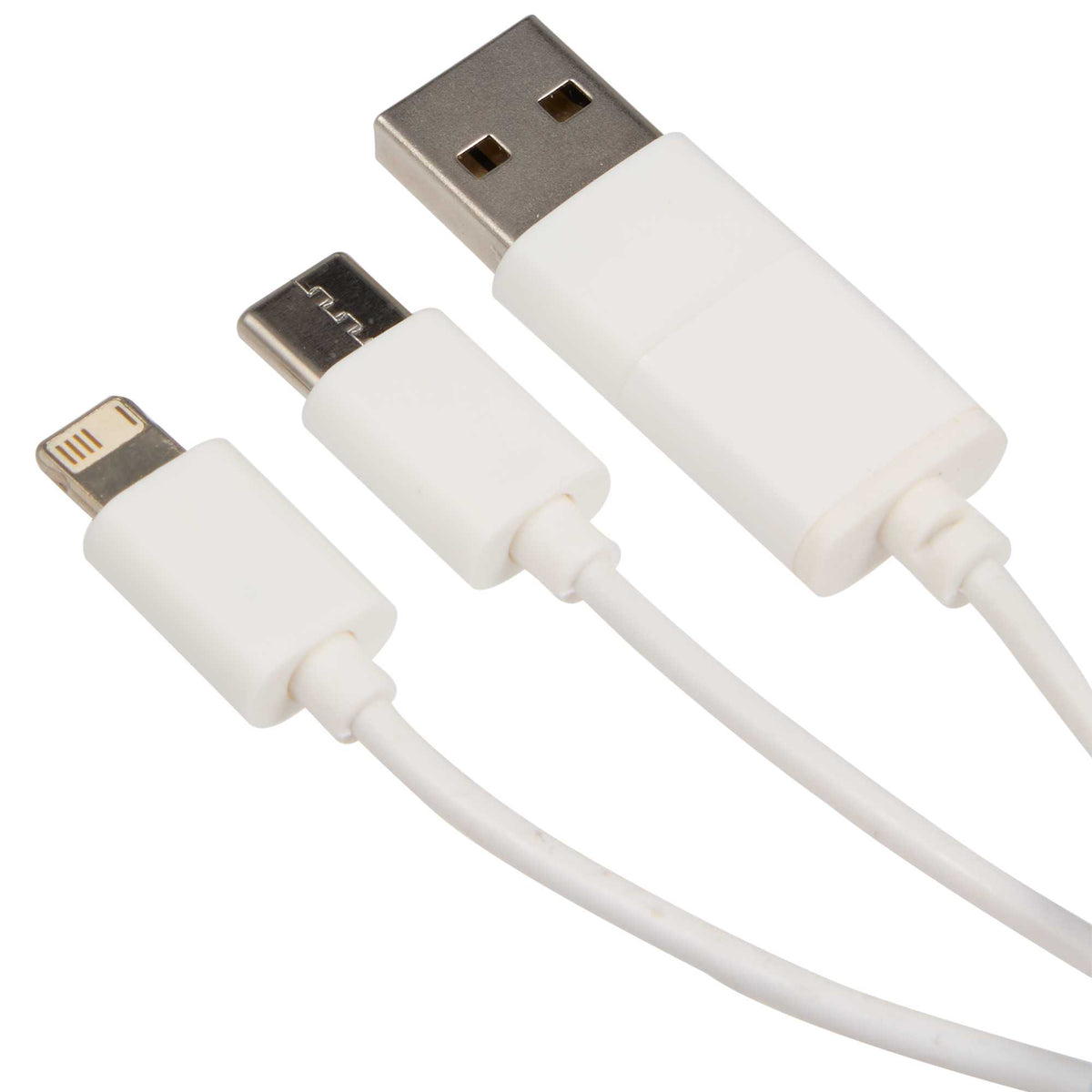 Route Light Up Logo Keychain Cable, 5-in-1 - White - Detail 2