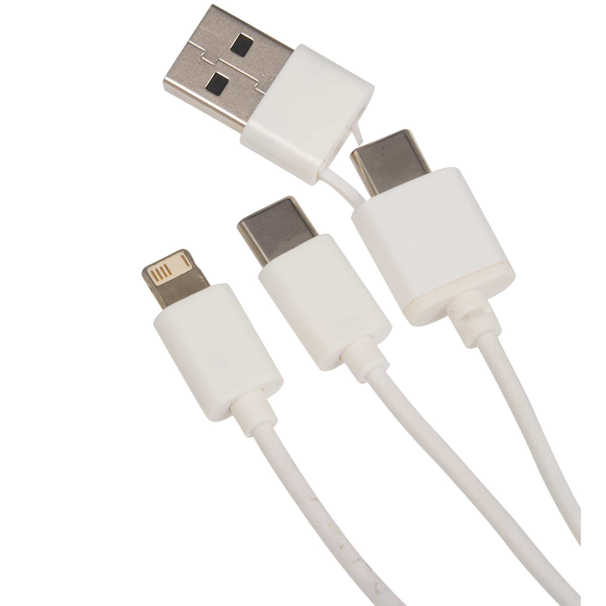 Route Light Up Logo Keychain Cable, 5-in-1 - White - Detail 3