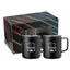 Rover Camp Mug Gift Set of 2, 14 oz - Black - Front