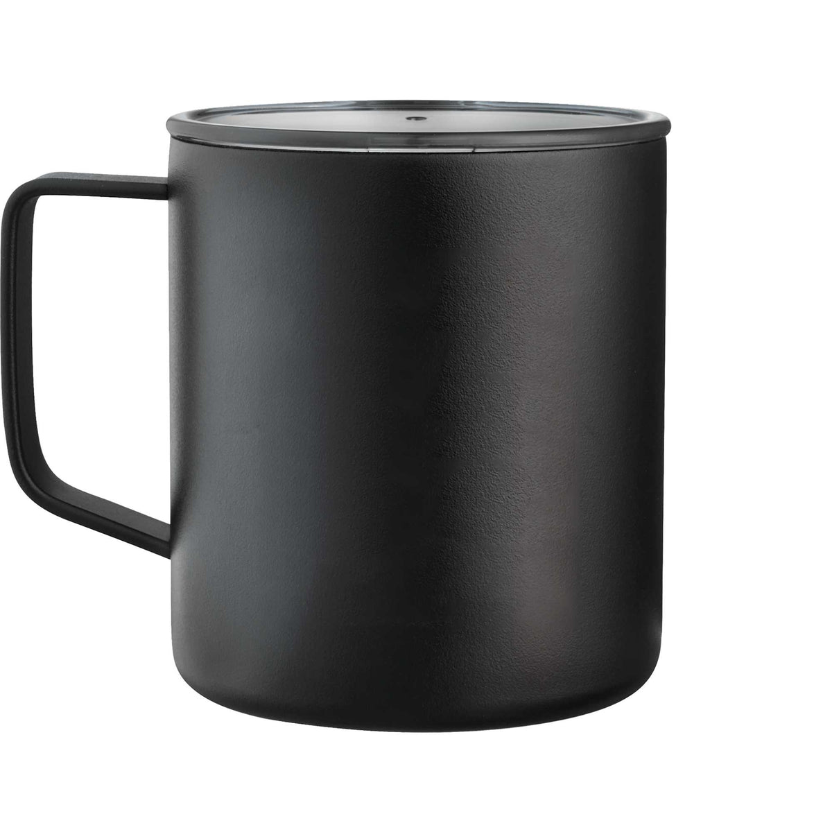 Rover Camp Mug with Copper Insulation, 14 oz - Black - Back