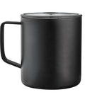 Rover Camp Mug with Copper Insulation, 14 oz Laser Engraving - Black - Back