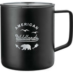 Rover Camp Mug with Copper Insulation, 14 oz Laser Engraving - Black - Photo 2