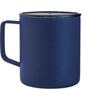 Rover Camp Mug with Copper Insulation, 14 oz Laser Engraving - Navy - Back