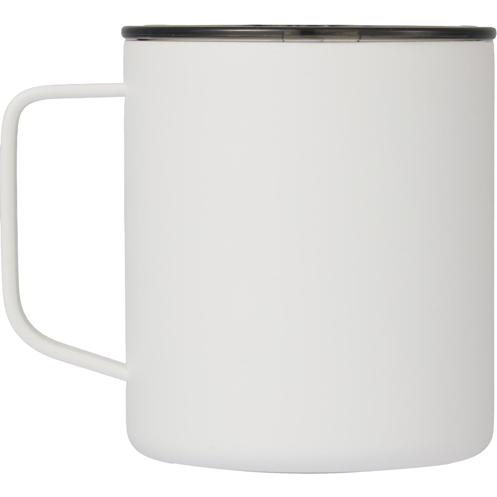 Rover Camp Mug with Copper Insulation, 14 oz Laser Engraving - White - Back 2