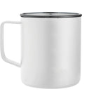 Rover Camp Mug with Copper Insulation, 14 oz Laser Engraving - White - Back