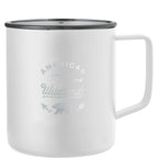 Rover Camp Mug with Copper Insulation, 14 oz Laser Engraving - White - Front