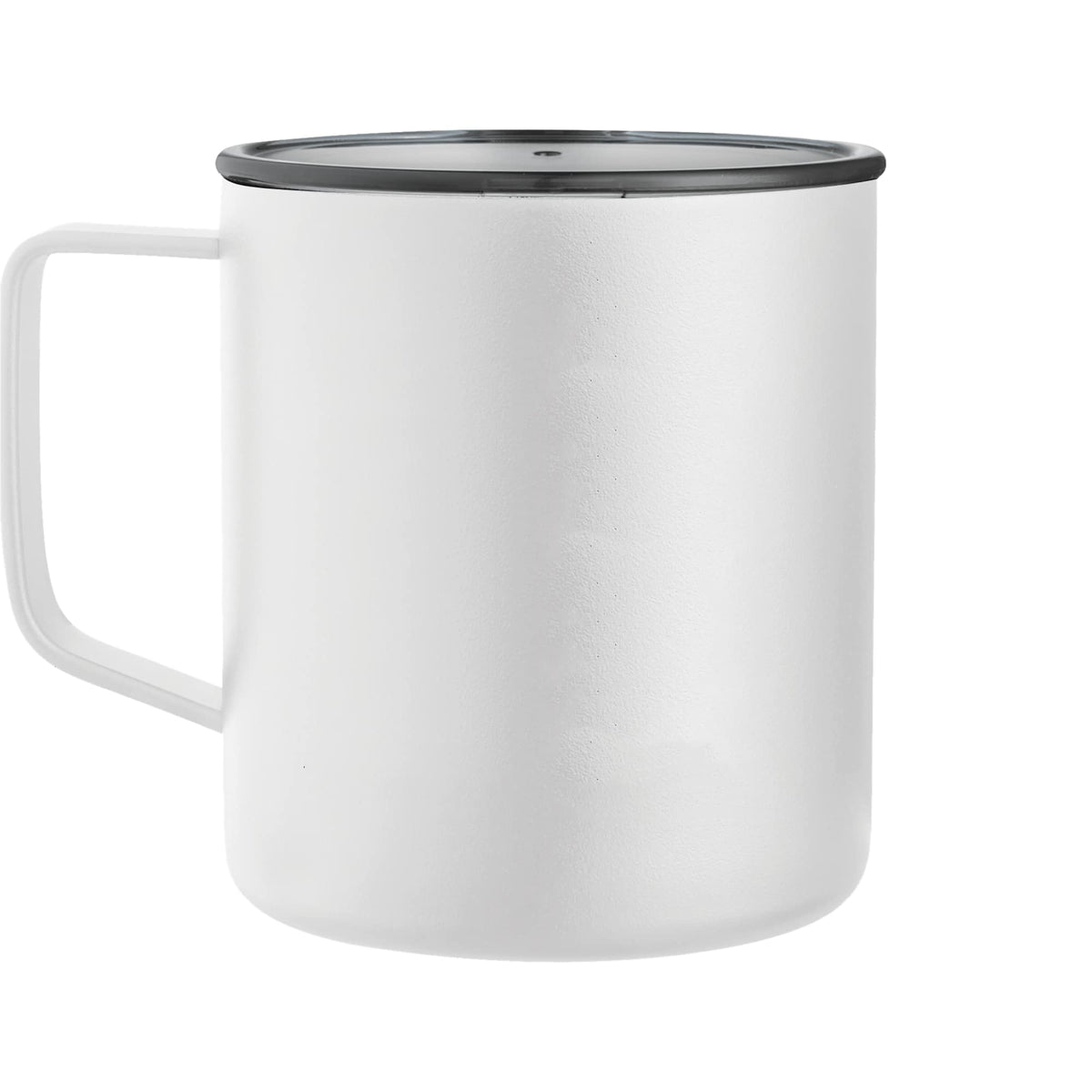 Rover Camp Mug with Copper Insulation, 14 oz - White - Back